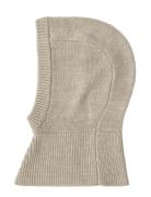 Baby Balaclava Accessories Headwear Balaclava Beige FUB
