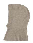 Extra Fine Balaclava Accessories Headwear Balaclava Beige FUB