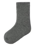 Nmmwaksi Wo/Bl Terry Sock Socks & Tights Socks Grey Name It