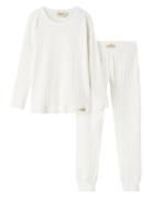 Sleepwear Pyjamas Sett White MarMar Copenhagen