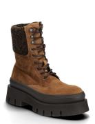 Cph692 Suede Brown Shoes Boots Ankle Boots Laced Boots Brown Copenhage...