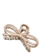 Luster Bow Hair Claw Accessories Hair Accessories Hair Claws Beige Bec...