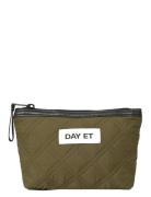 Day Re-Q Fenced Mini Toalettveske Khaki Green DAY ET