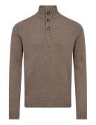 Bs Alrek Regular Fit Knitwear Tops Knitwear Turtlenecks Brown Bruun & ...