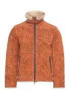Fred Suedeaviator Skinnjakke Skinnjakke Orange Jofama