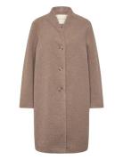 Fqnoelle-Jacket Tynn Kåpe Beige FREE/QUENT