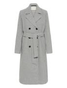 Kafanny Long Coat Outerwear Coats Winter Coats Grey Kaffe