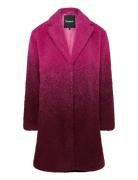 Coat Icecream Outerwear Coats Winter Coats Pink Desigual