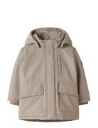 Nmmmarlow Parka Jacket Pb Parkas Jakke Beige Name It