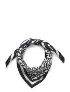 G Print Silk Scarf Accessories Scarves Lightweight Scarves Navy GANT