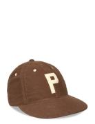 Felt-Patch Chamois Ball Cap Accessories Headwear Caps Brown Polo Ralph...