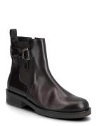 Chelsea Shoes Boots Ankle Boots Ankle Boots Flat Heel Brown Gabor