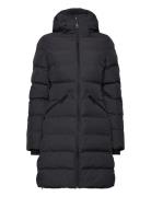 City Mid Padded Jacket Fôret Kåpe Black Superdry Sport
