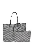 G Wave Ii Large 2 In 1 Tote Bags Totes Grey GUESS