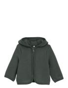 Jacket Ears Wool Fleece Outerwear Fleece Outerwear Fleece Jackets Gree...