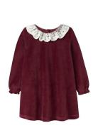 Nmfroxy Ls Vel Dress Dresses & Skirts Dresses Casual Dresses Long-slee...