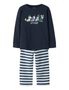 Nmmramel Night Set Box Pyjamas Sett Navy Name It