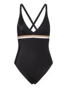 Iconic Swimsuit Badedrakt Badetøy Black BOSS