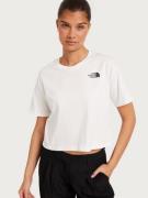 The North Face - T-Shirts - White - W Cropped Sd Tee - Topper & t-shir...