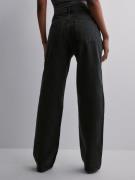 Neo Noir - Straight leg jeans - Black - Simona Denim Pants - Jeans