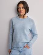 Selected Femme - Rosa - Slflulu Ls Knit O-Neck B Noos