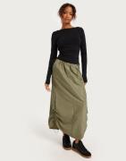 Only - Grønn - Onldelia Hw Cargo Parachute Skirt C