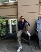 Neo Noir - Multi/Mønstrete - Simona Leopard Pants