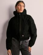 Dickies - Svart - Corduroy Hooded Jacket W