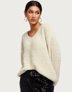 Vero Moda - Beige - Vmerin Structure Ls V-Nk Pullover G