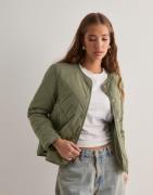 Nelly - Grønn - Quilted Spring Jacket