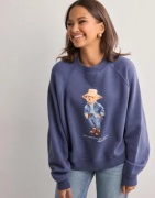 Polo Ralph Lauren - Blå - Trvlr Br Cn-Long Sleeve-Sweatshirt