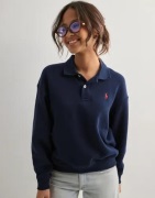 Polo Ralph Lauren - Blå - Polo Po Flc-Long Sleeve-Sweatshirt