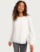 OBJECT - Hvit - Objmila L/S Top Noos