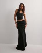 Neo Noir - Svart - Viso Linen Skirt