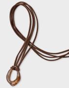 Muli Collection - Brun - Resin Necklace