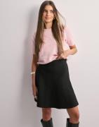 OBJECT - Svart - Objreynard Hw Short Knit Skirt Div