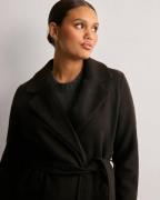 Vero Moda - Svart - Vmfortuneaya Long Coat Ga Noos