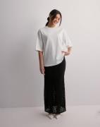 OBJECT - Hvit - Objgima 2/4 Oversize T-Shirt Noos