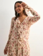 Neo Noir - Multi/Mønstrete - Anika Marigold Print Blouse