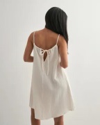 Vero Moda - Hvit - Vmnatali Short Singlet Dress Wvn No