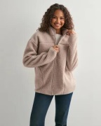 Pieces - Beige - Pcsadia Ls Teddy Jacket Noos Bc