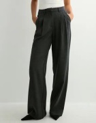 Vero Moda - Grå - Vmbestie Mw Wide Dad Pant Noos