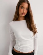 Nelly - Hvit - Ultra Soft Waist Focus Top