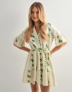 Vero Moda - Hvit - Vmpamela 2/4 Short Dress Wvn