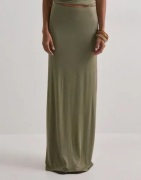 Nelly - Grønn - Perfect Low Waist Maxi Skirt