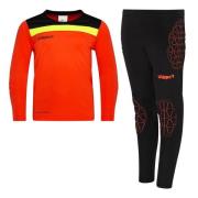 Uhlsport Keepersett Offense 23 - Oransje/Sort/Gul Barn