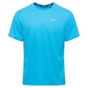 Nike Løpe t-skjorte Dri-FIT UV Miller - Blå/Sølv