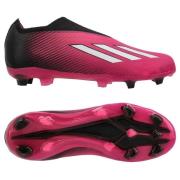 adidas X Speedportal + FG Own Your Football - Rosa/Hvit/Sort Barn