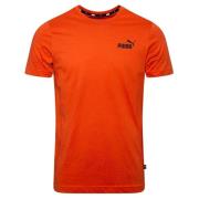 PUMA T-Skjorte Essential Small Logo - Oransje