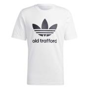 Manchester United T-Skjorte Trefoil - Hvit/Sort